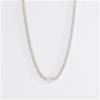 Collana Mabina Donna TENNIS CLUB in Argento Zircone 553429 - 553429